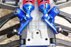 GPM Racing Aluminum Rear Rocker Arm Set Silver : Traxxas E-Revo VXL 2.0