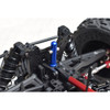 GPM Aluminum + Stainless Steel Front+Rear Body Post Black : ARRMA 1/7 Fireteam