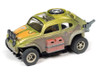 Auto World X-Traction 1965 Volkswagen Baja Bug Green HO Scale Slot Car