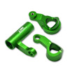 GPM Racing Aluminum Steering Assembly Set Green : Team Corally 1/10 Sketer XL4S