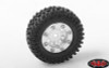 RC4WD Z-W0061 Rage 1.0" Beadlock Wheels (4) Silver