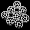 Yeah Racing WL-0159WH Plastic Narrow Rim Set (Offset 0 +1 +2 +3) White : Mini-Z