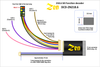 DCC Concepts Zen Black Decoder 21 Pin MTC & 8 Pin / 6 Full Power Functions + Module