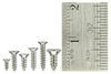 DCC Concepts DCS-CKSET Countersunk Micro Screw Set 8x Vials w/ 60 screws in each