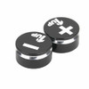 1Up Racing 190410 LowPro Bullet Plug Grips - Stealth