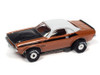 Auto World Thunderjet Ok Used Cars 1970 Dodge Challenger T/A Burnt Orange HO Slot Car