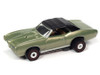 Auto World Thunderjet Ok Used Cars 1969 Pontiac GTO Convertible Green HO Slot Car