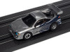 Auto World Xtraction Import Heat 1995 Mitsubishi Eclipse Platinum/Blue HO Slot Car