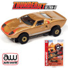 Auto World Thunderjet Cars N Coffee 1966 Ford GT40 Gold HO Scale Slot Car