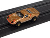 Auto World Thunderjet Cars N Coffee 1966 Ford GT40 Gold HO Scale Slot Car