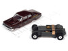 Auto World Thunderjet Cars N Coffee 1964 Ford Thunderbolt Maroon HO Slot Car