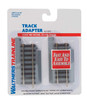 Walthers 931-1370 Track Adapter 2-Pack - Power-Loc Track HO Scale