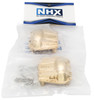NHX RC Brass Counterweight F/R Axle Housing Cover (2) :  Axial SCX6
