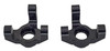 NHX RC Aluminum Front Steering Spindle Knuckles (2) -Black : Losi Mini T 2.0 / Mini-B