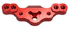 NHX RC Aluminum Camber Block Front -Red :Losi Mini T 2.0 / Mini-B
