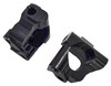 NHX RC Aluminum Caster Block 0 Degree L/R -Black: Losi Mini T 2.0 / Mini-B