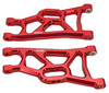 NHX RC Aluminum Front Suspension A-Arms -Red :1/10  2WD Slash Rustler Stampede Bandit