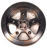 NHX RC 1.0" Aluminum Screw-Style Beadlock Wheels (4) -Green: SCX24