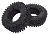 NHX RC Rock 1.0" Tires with Foam OD:52mm ID:25mm (4) : SCX24