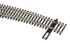 Walthers 948-83063 Code 83 Nickel Silver DCC Friendly Curved Turnout 24/28'' Left Hand HO Scale