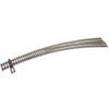 Walthers 948-83064 Code 83 Nickel Silver DCC Friendly Curved Turnout 24/28'' Right Hand HO Scale