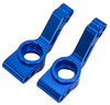 NHX RC Alum Rear Stub Axle Carriers  w/Bearings-Blue: 1/10 2WD Slash/Stampede/Rustler/Bandit