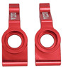 NHX RC Alum Rear Stub Axle Carriers w/Bearings-Red: 1/10 2WD Slash/Stampede/Rustler/Bandit