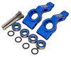 NHX RC Alum Steering Knuckles C-Hubs Rear Hub Carrier-Blue:1/10 2WD Slash Bandit Rustler Stampede