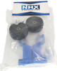 NHX RC Aluminum Adjustable Wheelie Bar 1/10 -Blue : E-Revo 2.0