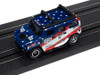 Auto World Xtraction Rally 2005 Hummer H2 Blue HO Scale Slot Car