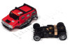 Auto World Xtraction Rally 2005 Hummer H2 Red HO Scale Slot Car