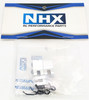 NHX RC Aluminum 3-Shoe Clutch Shoes with Springs -Silver : 1/8