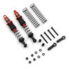 Yeah Racing DDC-090RD Desert Cobra Dual Spring Shock (2) Red : 1/10 RC Off-Road