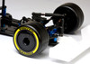 Exotek 2115 1/10 Front Rubber Tires 40X Medium (2) w/ Foam Insert : Exotek F1 Wheels