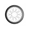 GRP GTH03-XB1 1:8 GT T03 REVO XB1 Ultra Soft Tires w/ 20 Spoked White Wheel (2)