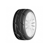 GRP GTH03-XB3 1:8 GT T03 REVO - XB3 Soft Tires w/ 20 Spoked White Wheel (2)