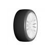 GRP GTH04-XM3 1:8 GT T04 SLICK XM3 Soft Tires w/ 20 Spoked White Wheel (2)