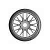 GRP GTK03-XB3 1:8 GT T03 REVO - XB3 Soft Tires w/ 20 Spoked Silver Wheel (2)