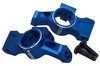 NHX RC Aluminum Carriers stub axle Rear C Hub (2)-Blue for Traxxas 4-Tec 2.0 / 3.0