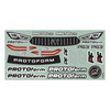 Protoform 1580-15 1/10 P63 X-Lite (0.4mm) Clear Body for 190mm Touring Car