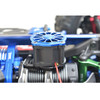 GPM Racing Aluminum 6061-T6 Motor Heatsink w/ Cooling Fan Blue : 1/8 Sledge