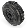 Pro-Line 10212-10 1/10 Dumont Front Tires 2.2"/3.0" SC w/12mm Black Raid Wheels (2)