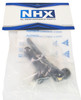 NHX RC 94-128mm Metal Splined Center Driveshaft CVD: 1/10 Crawler