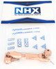 NHX RC 84-108mm Metal Splined Center Driveshaft CVD for 1/10 -Copper