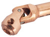 NHX RC 119-178mm Metal Splined Center Driveshaft CVD for 1/10 -Copper