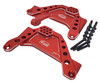 NHX RC Aluminum Adjustable Front Shock Tower for Axial SCX6 -Red