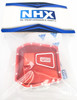 NHX RC Aluminum Differential Cover for Axial SCX6 -Red