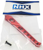 NHX RC Aluminum Rear Chassis Brace for 1/8 V4 6S Senton / Typhon -Red