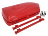 NHX RC Rooftop Luggage Storage Box for 1/10 TRX6 TRX4 Bronco Axial SCX10 D90 -Red