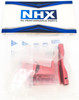 NHX RC Aluminum Center Differential Cover EZM Mount for Infraction / Limitless -Red